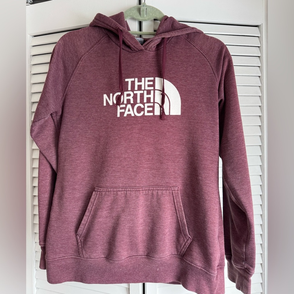 The North Face Burgundy Hoodie